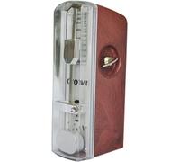 Metronomo meccanico, Metronomo meccanico portatile for pianoforte, chitarra, violino, ukulele, strumento musicale for esercitarsi, nessuna batteria necessaria(Mahogany)