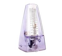 Metronomo meccanico, metronomo Metronomo meccanico trasparente Chitarra violino pianoforte universale for chitarra pianoforte(Color:Purple)