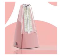 Metronomo meccanico per pianoforte, chitarra, violino e batteria, regolabile 40-208 BPM, dispositivo ritmico a carica con suono Click & Bell (A)