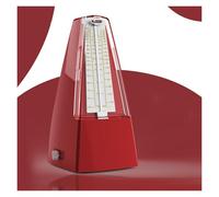 Metronomo meccanico per pianoforte, chitarra, violino e batteria, regolabile 40-208 BPM, dispositivo ritmico a carica con suono Click & Bell (E)