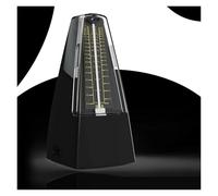 Metronomo meccanico per pianoforte, chitarra, violino e batteria, regolabile 40-208 BPM, dispositivo ritmico a carica con suono Click & Bell (A1)