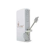 Metronomo meccanico portatile preciso metronomo chitarra violino universale accessori musicali pratica (bianco)