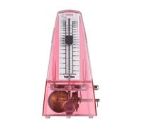 Metronomo Meccanico Regolabile Portatile Leggero con Velocità Precisa per Pianoforte Chitarra Tamburi Guzheng Strumenti Musicali Colore Rosa 40 208 Battiti al Minuto