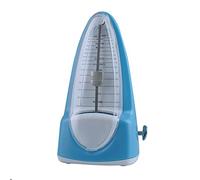 Metronomo meccanico, strumento portatile for esercitarsi sulla chitarra, metronomo meccanico ad alta precisione for strumenti musicali universali, non sono necessarie batterie(Color:Blue)