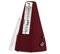 Metronomo meccanico, suono elevato Alta precisione Nessuna batteria necessaria Piano Metronomo meccanico Chitarra, violino, batteria e altri strumenti Suono forte Tempo(Color:Red)