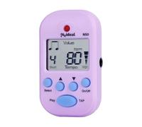 Metronomo per chitarra, metronomo elettronico portatile, Metronomo per pianoforte LCD, volume regolabile, metronomi, 10 suoni beat sintonizzatore metronomo metronomo musicale per violino batteria pian