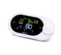 Metronomo per l'allenamento del ritmo con clip posteriore piccolo trainer metronomo dispositivo per esercizi silenzioso accessorio professionale con voce femminile