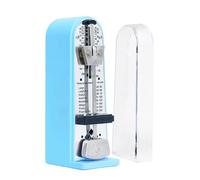 Metronomo per pianoforte - Robusta custodia, corpo in metallo grigio, unità orologio stabile | Forte componente ritmica, parte della leva in acciaio per esercitazioni di strumenti musicali, gio