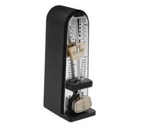 Metronomo Portatile Nero in Abs e Metallo per Chitarra e Violino | Formato Mini, Mantiene e Aumenta la Consapevolezza Ritmica, Adatto a Stili Musicali