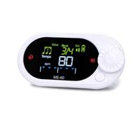 Metronomo Portatile Silenzioso Con Clip Posteriore Piccolo Trainer ABS Texture Per Adulti Metronomo Professionale Con Voce Donna