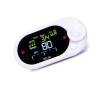 Metronomo sportivo Metronomo Elettronico Pratica Tracker Con Clip Posteriore Sintonizzatore cromatico Struttura ABS Per Gli Amanti Della Musica Ricaricabile Con LED