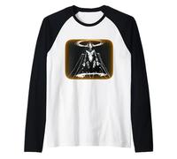 Metropoli Classica di Fantascienza Antica Maglia con Maniche Raglan