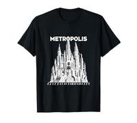 Metropoli di Fritz Lang - Silent Sci-Fi Classic Maglietta