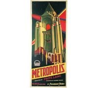 Metropolis Fritz Lang - Poster cm. 30 X 70