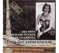 Metropolitan Orchestra Lucia Di Lammermoor (Cleva, Met Orch/chorus, Pons, (CD)