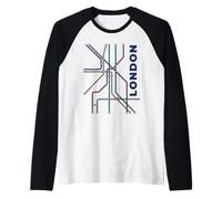 Metropolitana di Londra Maglia con Maniche Raglan