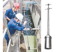 Metropolitana liquida del campione per i liquidi della viscosa, sonda resistente ad alta temperatura del metallo per il campionamento accur