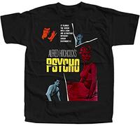 metter Psycho V3 Alfred Hitchcock Movie 1960 T-Shirts Black S