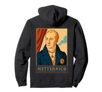 Metternich Maestro Austriaco della diplomazia Felpa con Cappuccio