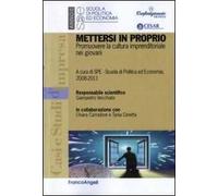 Mettersi in proprio. Promuovere la cultura imprenditoriale nei giovani