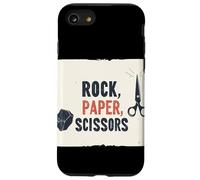 Metti alla prova la tua fortuna con le forbici di carta Rock per ragazzi e ragazze Custodia per iPhone SE (2020) / 7 / 8