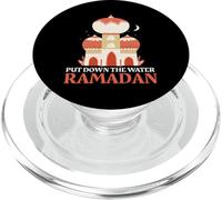 Metti giù l'acqua Digiuno Umorismo musulmano Mese del Ramadan PopSockets PopGrip per MagSafe