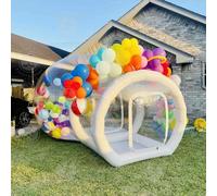 Metti il cielo stellato nella casa delle bolle | Tenda gonfiabile a cupola trasparente | Manufatto di proposta romantica | Set completo di attrezzature 3MDia-10ft