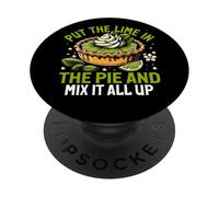 Metti il lime nella torta e mescola tutto Key Lime Pie PopSockets PopGrip Adesivo