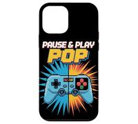 Metti in pausa e gioca Pop Cultura Pop Retro Videogioco Custodia per iPhone 12 mini