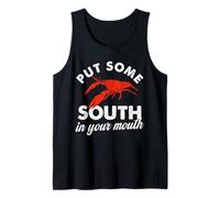 Metti Un po 'di Sud in Bocca Louisiana Mardi Gras Canotta