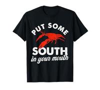 Metti Un po 'di Sud in Bocca Louisiana Mardi Gras Maglietta