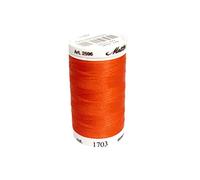 Mettler A2596-1703 - Filo da cucito e ricamo, in poliestere, 1703, 800 m, colore: Rosso