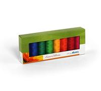 Mettler Amann SE8 - Kit da Cucito Seralon, 8 x 200 m, Colori Estivi