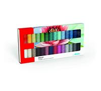 Mettler Filo universale SERALON® - Filo da cucito multiuso antistrappo 100% poliestere, cucito a mano e a macchina - Bobine da 28 x 200 m, colori assortiti
