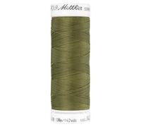 Mettler SERAFLEX - Filo da cucito elastico, 130 m, colore kaki 420