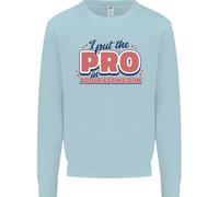 Metto Il Pro Nella Procrastinazione Felpa Jumper Per Bambini