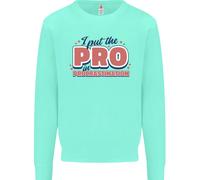 Metto Il Pro Nella Procrastinazione Felpa Jumper Per Bambini