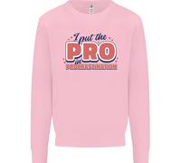 Metto Il Pro Nella Procrastinazione Felpa Jumper Per Bambini