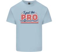 Metto Il Pro Nella Procrastinazione Maglietta Per Bambini Ragazzi E Ragazze