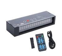 METURA DI LIVELLO AUDIO CRATCHEWELL, indicatore del suono VFD, display audio vintage, misuratore di funzionalità temporale standard con telecomando, dispositivo di monitoraggio