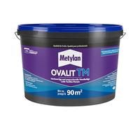 Metylan Ovalit T - Rivestimento adesive da parete, colla aggiunta, 18 kg, OVT1