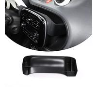 METYOUCAR Scatola portaoggetti per console centrale Smart 453 Fortwo/Forfour 2016-2020, organizer per console in ABS, accessori per cellulare, chiavi, carte, monete (guida a sinistra)
