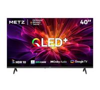 Metz 40" QLED+ Smart TV, MQE7000 FHD Google TV with Dolby Audio, HDR 10 and Trochilus Extreme 2.0 Built-in, Voice Remote Control, Eye Care, DVB C/-T/T2-S/S2, CI, HDMI, USB