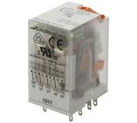 Metz Connect 110017101407 Relè ad innesto 24 V/AC 7 A 4 scambi 1 pz.