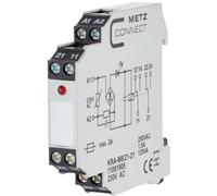 Modulo d'accoppiamento, 230 V/AC (max) 2 scambi Metz Connect 11061905 1 pz.