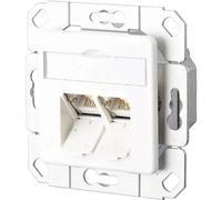 BTR 1307381102-I - E-DAT, cat. 6, 2 porte, UPk, bianco puro (RAL9010)