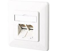 BTR 130C380002-I - Modulo CAT.6A 2 porte AP bianco puro