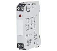 METZ CONNECT Blocchetto di accoppiamento 24 V/AC (max), 1 chiusura 11061325, 1 pezzo.