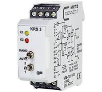 METZ CONNECT Interruttore di soglia 24 V, 1 A, relè, grigio, auto/mano, 1 pezzo.