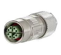 M12 BU8 MF88 - Presa M12, a 8 pin collegabile sul campo